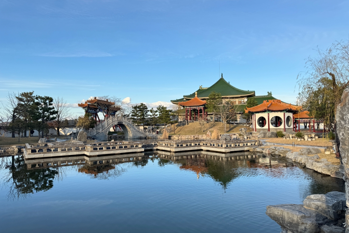 鳥取縱橫東西的時光散策—仁風閣、燕趙園