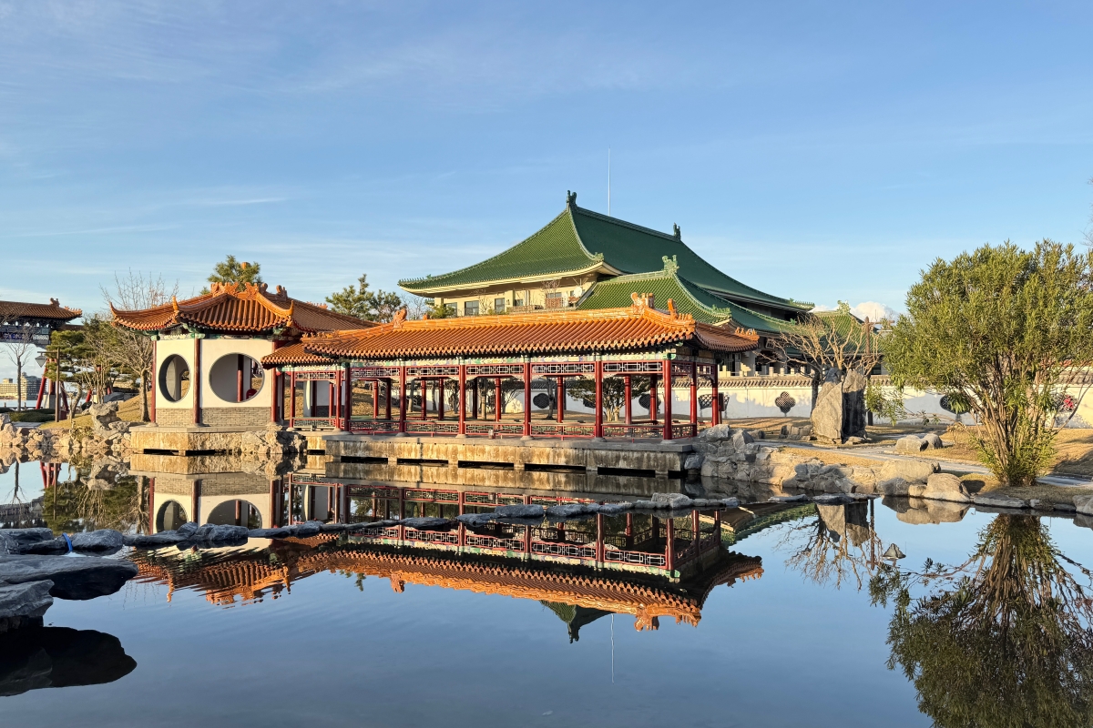 鳥取縱橫東西的時光散策—仁風閣、燕趙園