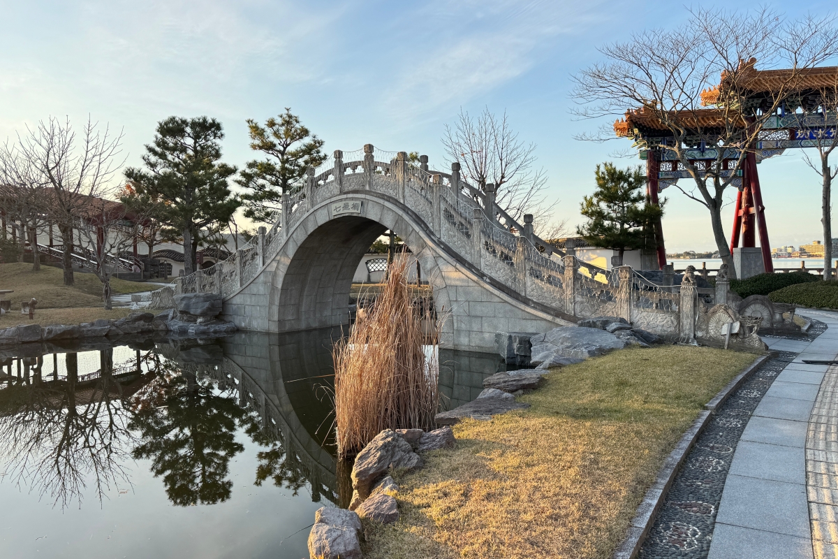 鳥取縱橫東西的時光散策—仁風閣、燕趙園
